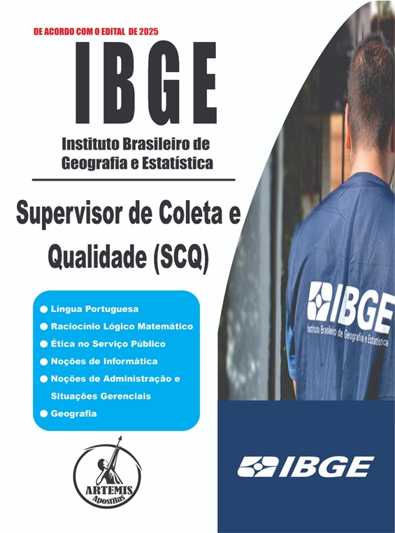 Apostila IBGE 2026 - Supervisor de Coleta e Qualidade (SCQ)